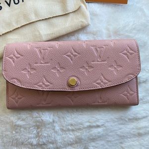 Louis Vuitton Monogram Empreinte Emilie wallet